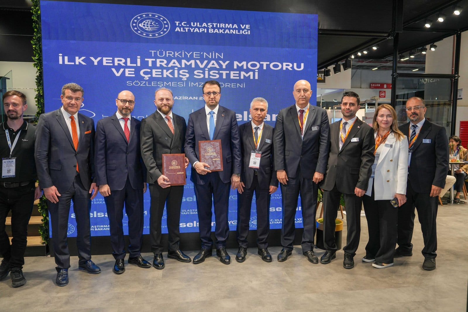 اسلسان توقع عقدًا مع شركة TÜRASAŞ لتوريد نظم للقطارات عالية السرعة